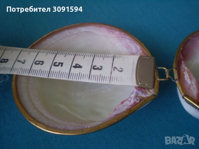 кутия за бижута мида, снимка 9 - Антикварни и старинни предмети - 37924641