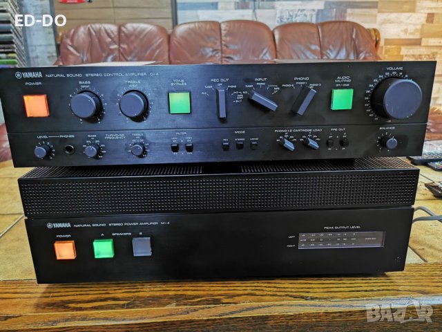 YAMAHA M-4 POWER AMPLIFIER , снимка 2 - Ресийвъри, усилватели, смесителни пултове - 43920253