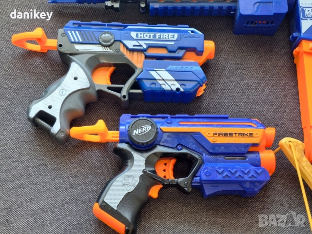 Пистолети, пушка и арбалет тип Нърф + патрони, снимка 2 - Други - 52632094