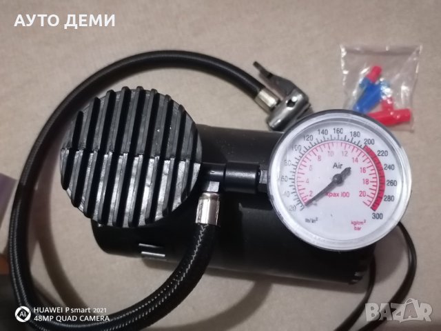 Електрическа помпа 12 волта за кола автомобил за гуми топки плажни надуваеми аксесоари + подарък, снимка 3 - Аксесоари и консумативи - 33009690