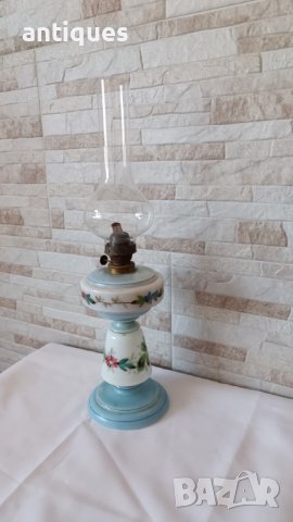 Стара унгарска газова лампа -LAMPAGYAR LAMPENFABRIK BUDAPESТ - Антика, снимка 3 - Антикварни и старинни предмети - 43939375