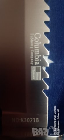 Качествен нож от неръждаема стомана със кания,нов, снимка 8 - Ножове - 34851652