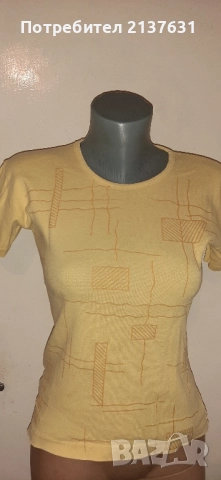 ДАМСКИ ТЕНИСКИ , БЛУЗИ - Размер S / M - 2 евро , снимка 6 - Тениски - 51631256