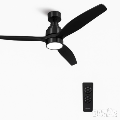 Таванен вентилатор с LED светлина -50% отстъпка -  Brizy Bright Ceiling Fan, снимка 14 - Друга електроника - 51926863