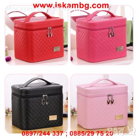 Куфар за козметика на едно ниво - 2164, снимка 6 - Подаръци за жени - 28396316