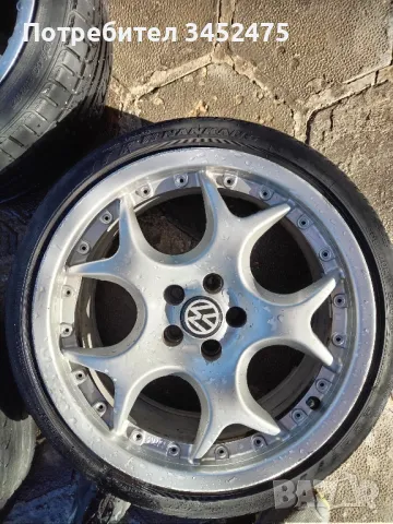 Джанти 5 100 17, снимка 3 - Гуми и джанти - 47795184