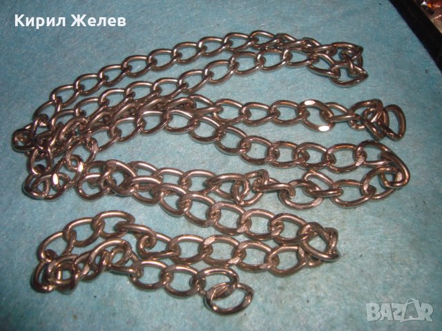 СРЕБРИСТ ЗДРАВ СТОМАНЕН НЕРЪЖДАЕМ СИНДЖИР ВЕРИЖКА 9264