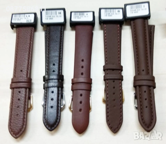 НОВА ЛУКСОЗНА КАФЯВА КАИШКА ЗА ЧАСОВНИК ЕСТЕСТВЕНА КОЖА. КАФЯВИ КАИШКИ ЗА ЧАСОВНИЦИ KAFIAVA KAISHKA, снимка 6 - Каишки за часовници - 51612132