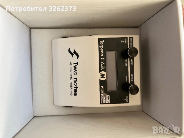 Two Notes Torpedo C.A.B M+ Педал за китара и бас, снимка 1