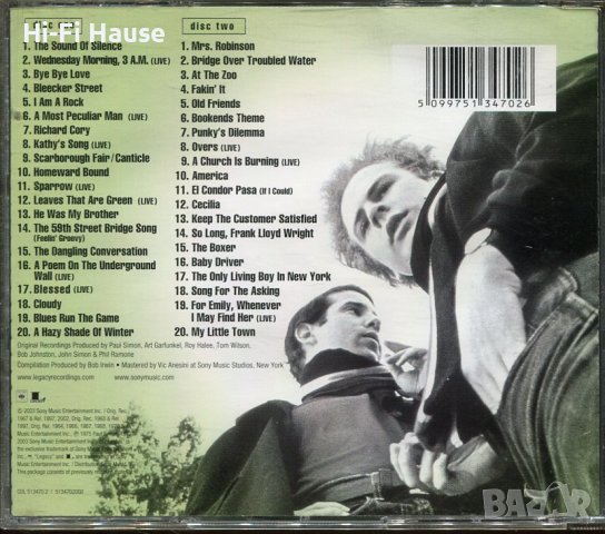 Simon and Gartfunkel-the Greatest Hits-2 cd, снимка 2 - CD дискове - 37307216
