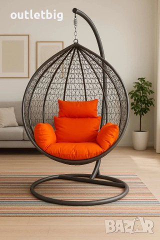 Люлка градинска висяща люлка тип гнездо,яйце–Промоция