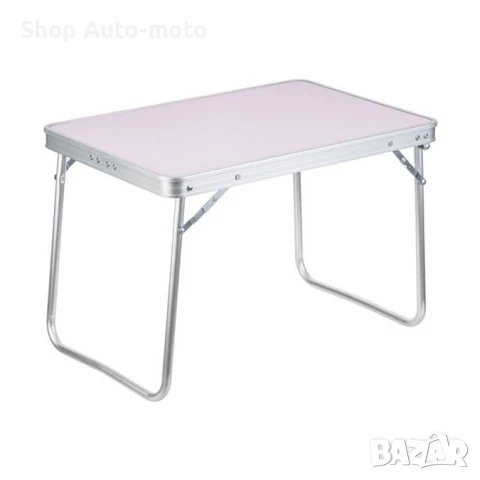 Алуминиева маса Automat, Сгъваема маса за къмпинг и пикник, 60x40x40см, Бяла, снимка 1