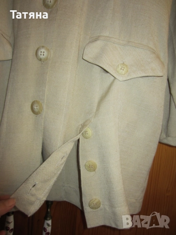 САКО  /ТУНИКА/-ЛЕН, снимка 4 - Сака - 52467038