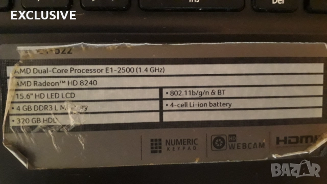 Продавам лаптоп Acer Aspire E1-522-12504G32Dnkk на части, снимка 17 - Части за лаптопи - 51682779