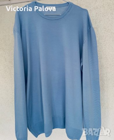 Голям пуловер/блуза PETER HAHN,тасманийска вълна меринос, снимка 1 - Пуловери - 38577217