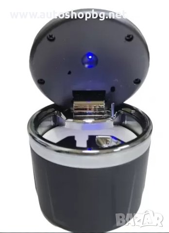 ПЕПЕЛНИК СВЕТЕЩ СИВ, снимка 2 - Аксесоари и консумативи - 40853535