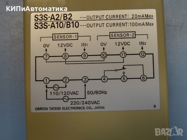 контролер Omron S3S-A10 Controller Unit Module 110/220VAC, снимка 5 - Резервни части за машини - 37722548