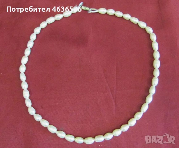 Дамско колие и гривна естествени перли, снимка 7 - Бижутерийни комплекти - 53322363