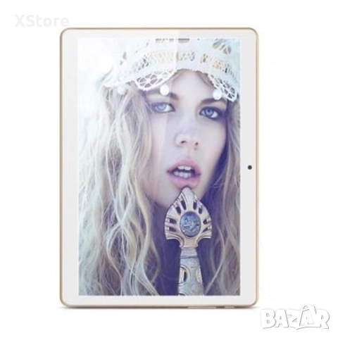 10 инчов таблет с HD качество и двойна карта SIM + Калъф, снимка 4 - Таблети - 52586092