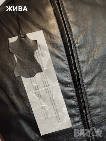 ЕСТЕСТВЕНА КОЖА дамски черен сукман, снимка 3 - Сукмани - 43957042