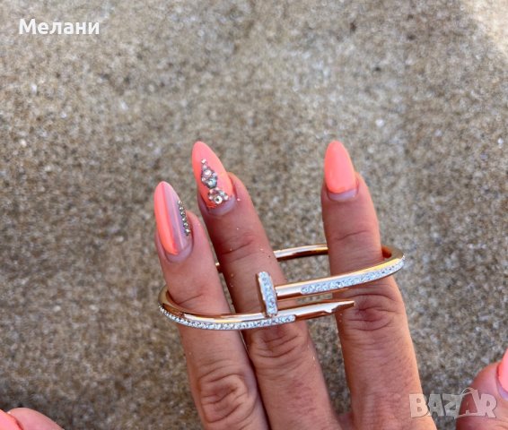 Гривни Cartier CD Van Cleef пирон Cartier, снимка 5 - Гривни - 37483970