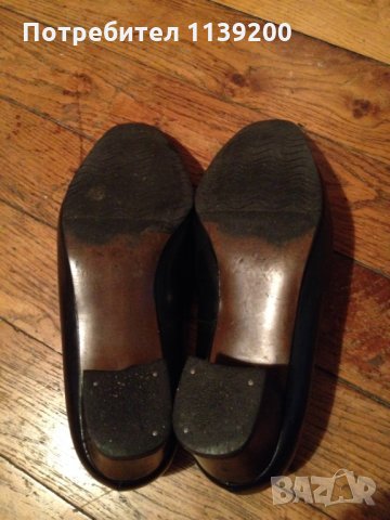 Дамски испански обувки 38 черни естествена кожа Pie Santo , снимка 4 - Дамски елегантни обувки - 26851157