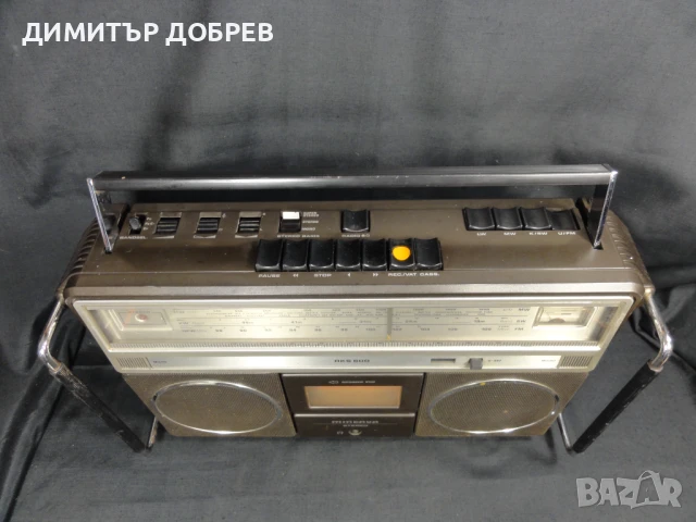 MINERVA RKS 600 СТАР РЕТРО ТРАНЗИСТОР РАДИО КАСЕТОФОН, снимка 4 - Радиокасетофони, транзистори - 50928244