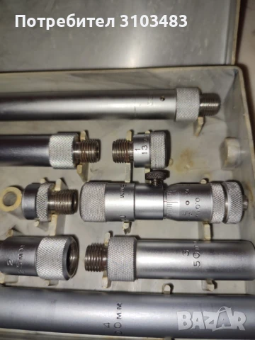 Вътромер Микрометричен, снимка 3 - Стругове - 50476867