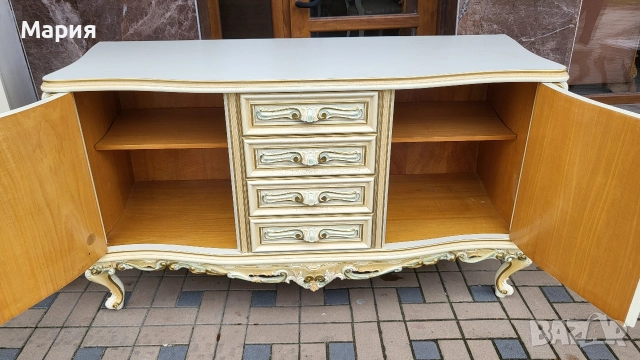 Италиански бароков шкаф 0185, снимка 6 - Шкафове - 52933399