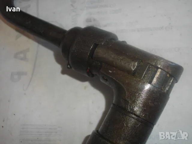 НЕМСКИ ФРГ РЪЧНА БОРМАШИНА ДРЕЛКА МАТКАП С РЕВЕРС СТАРО КАЧЕСТВО ОТЛИЧНА ЗАХВАТ 13мм , снимка 4 - Бормашини - 48397079