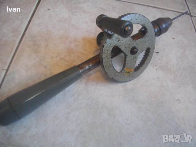 Старо Качество-СССР/Полша/ПНР-Маткап-Ръчна Дрелка-Бормашина-1986г-Отлична-250/270мм-Захват 6мм, снимка 13 - Бормашини - 43177476