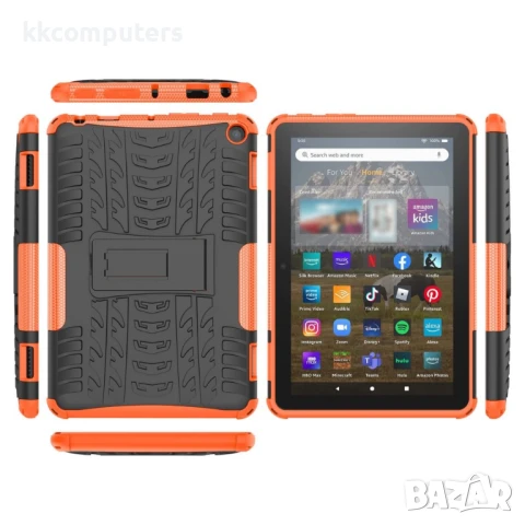 Amazon Fire HD 8 (2022) Удароустойчив Калъф и Протектор, снимка 13 - Калъфи, кейсове - 50977522