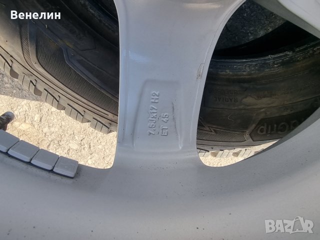 4бр.Алуминиеви джанти за Опел Астра 5х115х17цола , снимка 4 - Гуми и джанти - 36810599