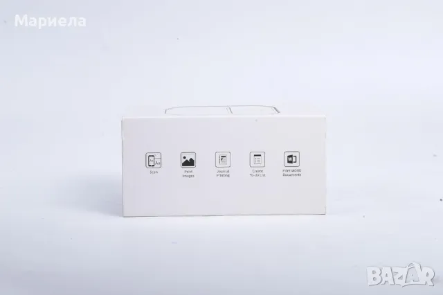 Промо Мини принтер Phomemo + 9 цветни ролки / Детски принтер за стикери, снимка 11 - Други - 48625638