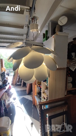 Полилей стил Marset Discocó с три крушки 80/60см, снимка 16 - Полилеи - 53355102