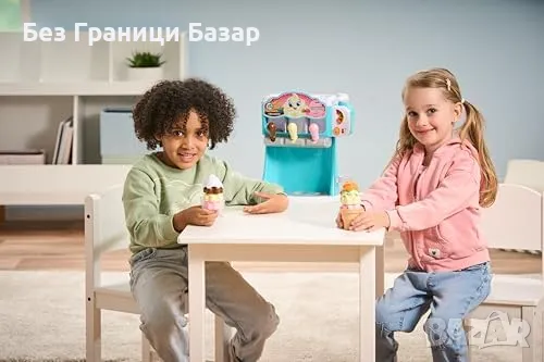 Нова LeapFrog Интерактивна Сладоледена Машина 12 Части Играчка деца 2+, снимка 8 - Образователни игри - 47383048