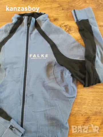 FALKE Ergonomic Sport System Men's Zip-Shirt Base Layer - мъжко термо горнище S, снимка 6 - Спортни дрехи, екипи - 48239502