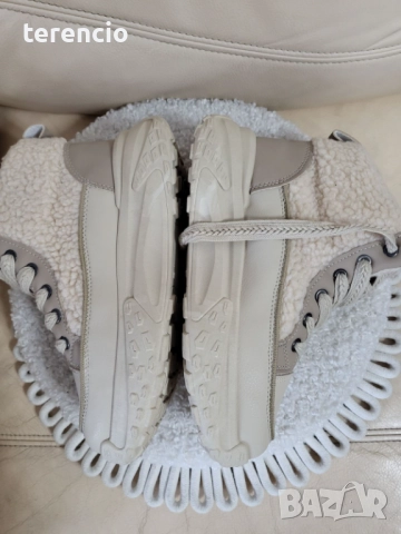 Нови боти - беж, снимка 3 - Дамски боти - 52040077