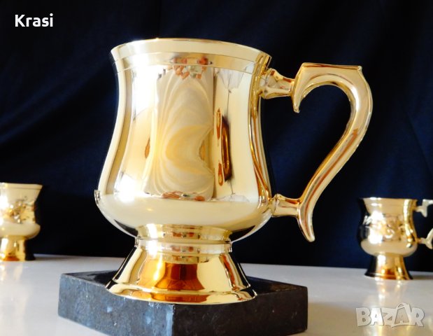 Бронзов бокал на Шанел от 1925 г.,маркиран, снимка 5 - Антикварни и старинни предмети - 43877269