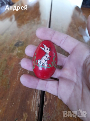 Старо дървено яйце #20