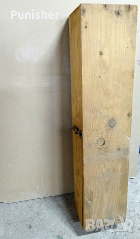 Стара дървена каса за ловно оръжие