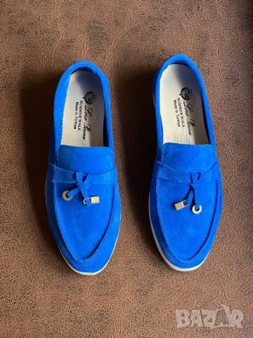 дамски мокасини от естествен велур loro piana , снимка 6 - Дамски ежедневни обувки - 51303318