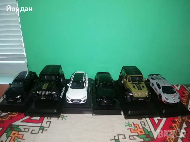 Метални колички с отварящи се врати,работещи фарове и звук от двигател, снимка 6 - Колекции - 51132382