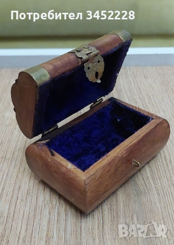 кутийка дървена обков месинг за ценители , снимка 5 - Декорация за дома - 52324175
