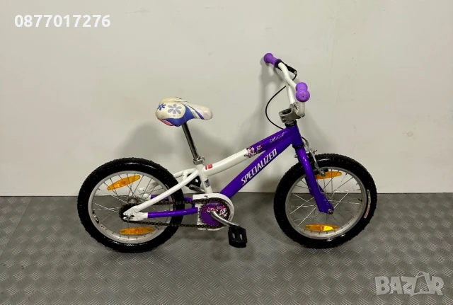 Детски алуминиев велосипед Specialized за момиче 16 цола/ колело, снимка 7 - Велосипеди - 51387132