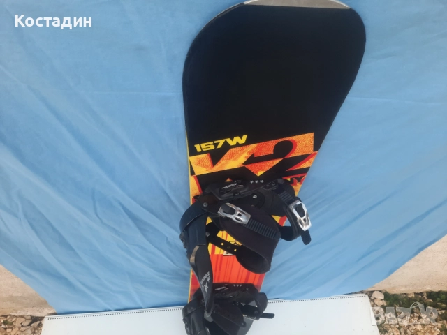 сноуборд  K2 CMPNY  с автомати  157см., снимка 4 - Зимни спортове - 52776008