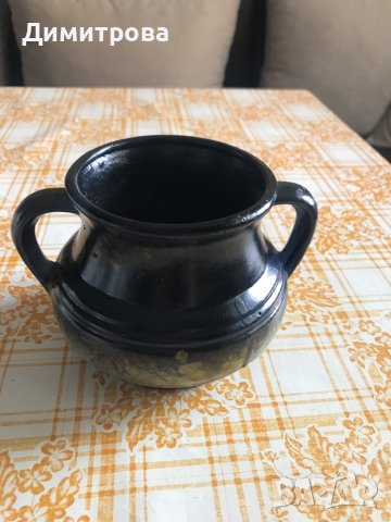 Керамични съдове - гърненца, захарнички, делвичка, съд за подправки, снимка 4 - Сервизи - 29674796