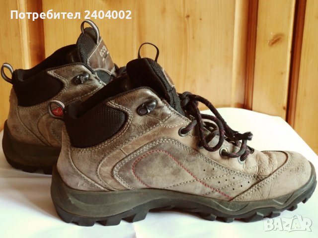 Мъжки кожени обувки Ecco Yak Gore Tex Receptor technology №39, снимка 3 - Ежедневни обувки - 43612155