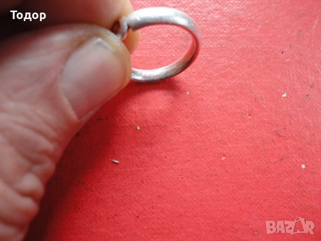 Сребърен пръстен с камък 25, снимка 6 - Пръстени - 53304491