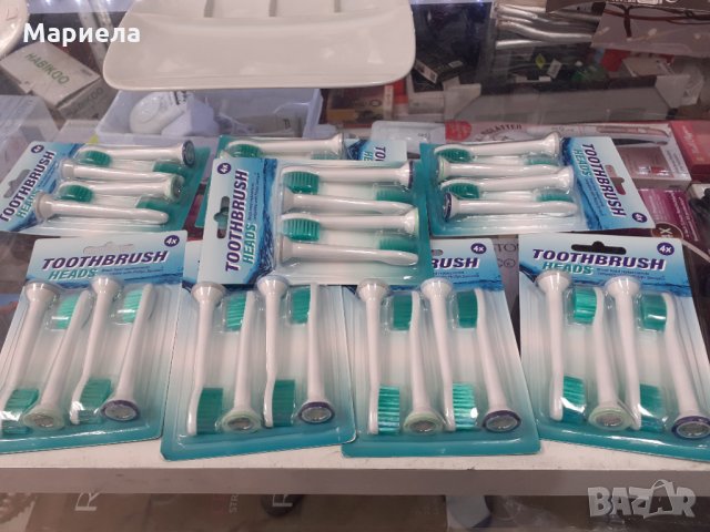 Резервен комплект глави за звукова четка за зъби филипс